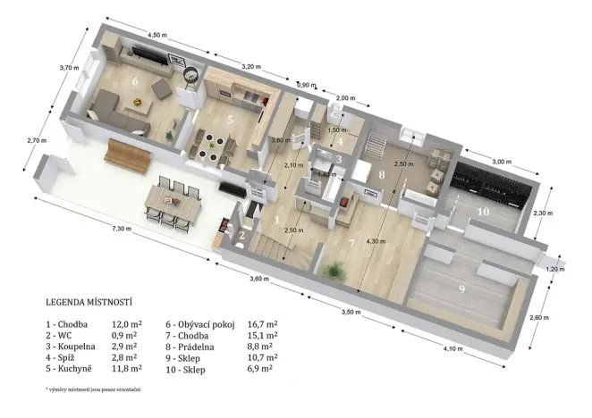 Prodej rodinného domu, Velké Opatovice, Šraňky, 149 m2