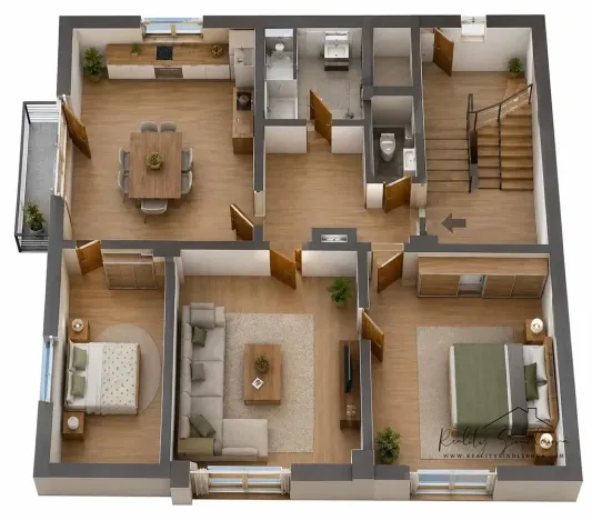 Pronájem bytu 3+1, Prostějov, Domamyslická, 84 m2