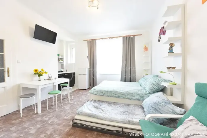 Pronájem bytu 1+kk, Praha - Libeň, U libeňského pivovaru, 30 m2