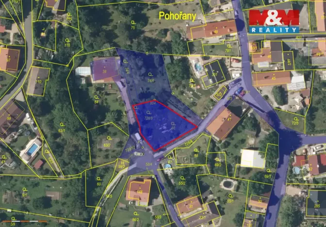 Prodej pozemku pro bydlení, Žitenice - Pohořany, 551 m2