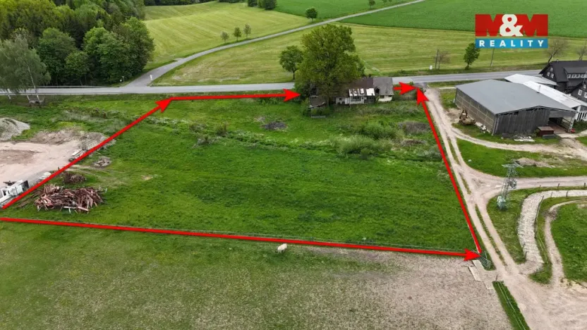 Prodej komerčního pozemku, Líšnice, 6328 m2