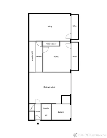 Pronájem bytu 3+1, Mladá Boleslav, Jičínská, 72 m2