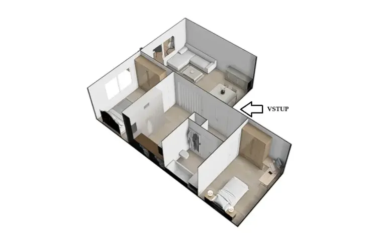 Pronájem bytu 3+1, Brno, Vrbenského, 64 m2