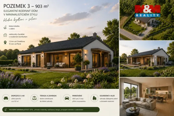 Prodej pozemku pro bydlení, Chotěšov - Losina, 903 m2