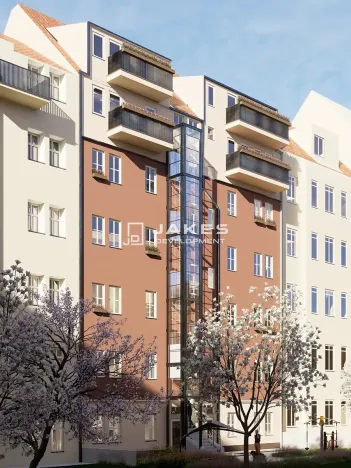 Prodej bytu 1+kk, Praha - Smíchov, Grafická, 18 m2