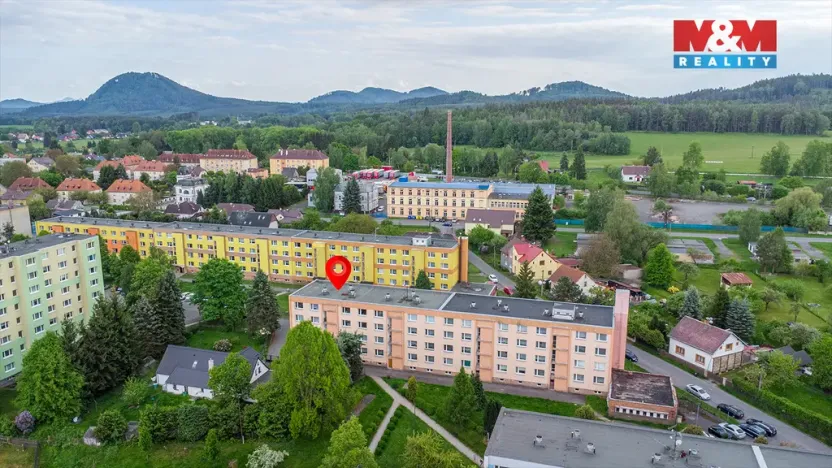 Prodej bytu 1+1, Cvikov - Cvikov II, Sídliště, 39 m2