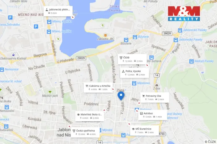 Prodej bytu 4+1, Jablonec nad Nisou, V Luzích, 91 m2