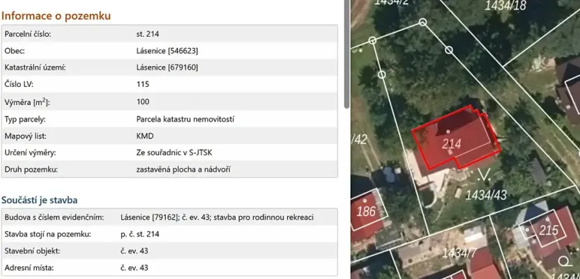 Prodej chaty, Lásenice, 120 m2