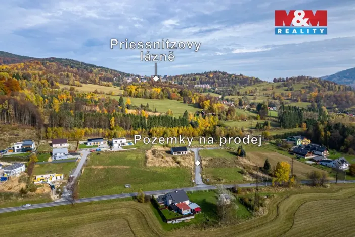 Prodej pozemku pro bydlení, Jeseník, 1161 m2