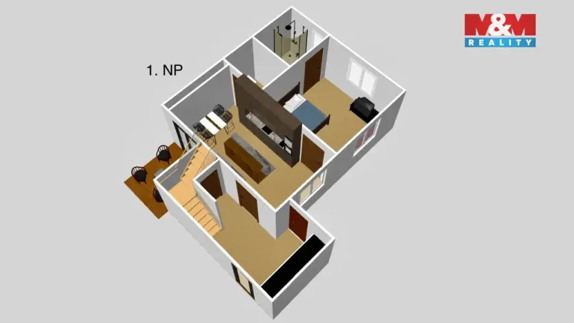 Prodej rodinného domu, Nedvědice - Pernštejn, 87 m2
