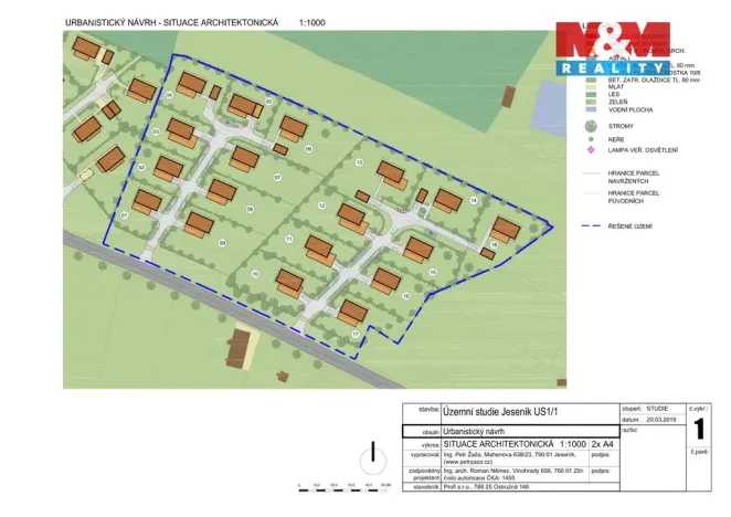 Prodej pozemku pro bydlení, Jeseník, 1184 m2