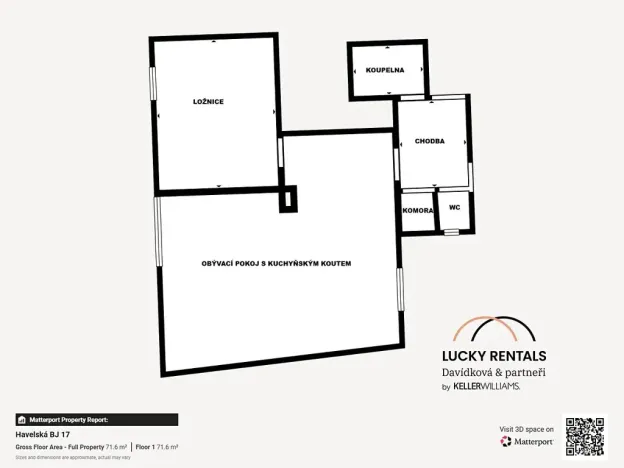Pronájem bytu 2+kk, Praha - Staré Město, Havelská, 60 m2