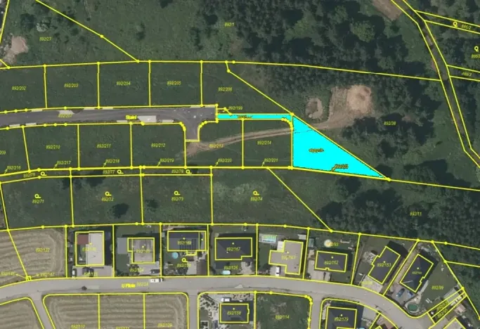 Prodej pozemku pro bydlení, Srubec, 661 m2