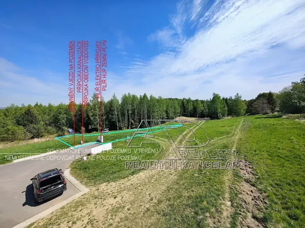 Prodej pozemku pro bydlení, Srubec, 632 m2