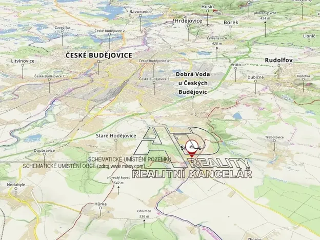Prodej pozemku pro bydlení, Srubec, 550 m2