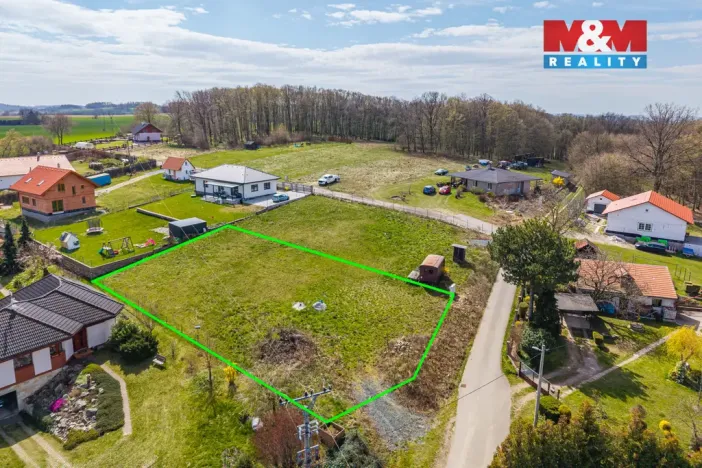 Prodej pozemku pro bydlení, Postupice - Roubíčkova Lhota, 1000 m2