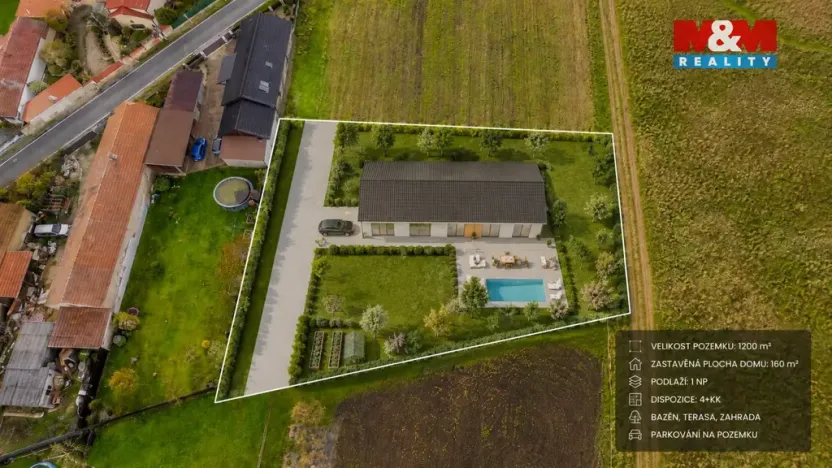 Prodej pozemku pro bydlení, Spomyšl, 1267 m2