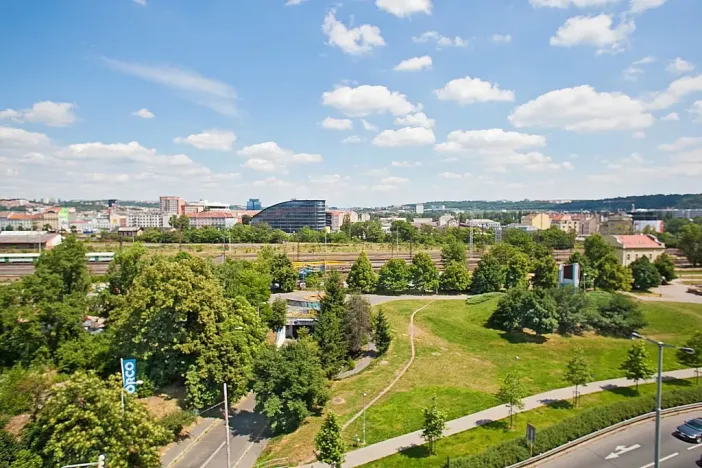 Pronájem bytu 1+kk, Praha - Holešovice, Heřmanova, 20 m2