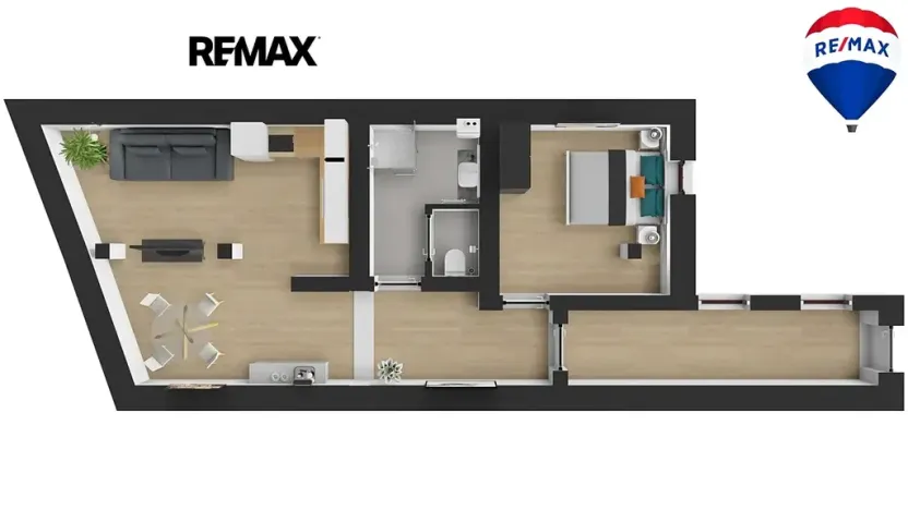 Pronájem bytu 2+1, Česká Lípa, Škroupovo náměstí, 75 m2