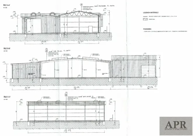 Pronájem skladu, Huštěnovice, 2242 m2