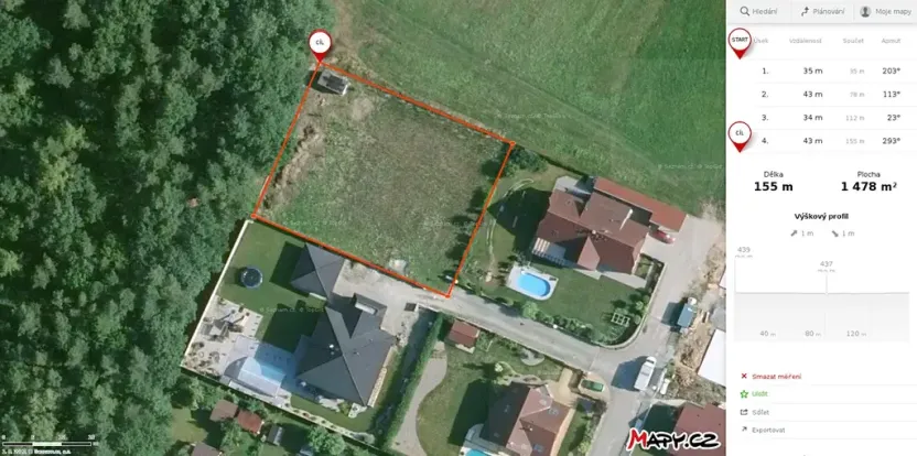 Prodej pozemku pro bydlení, Litvínovice, 1485 m2