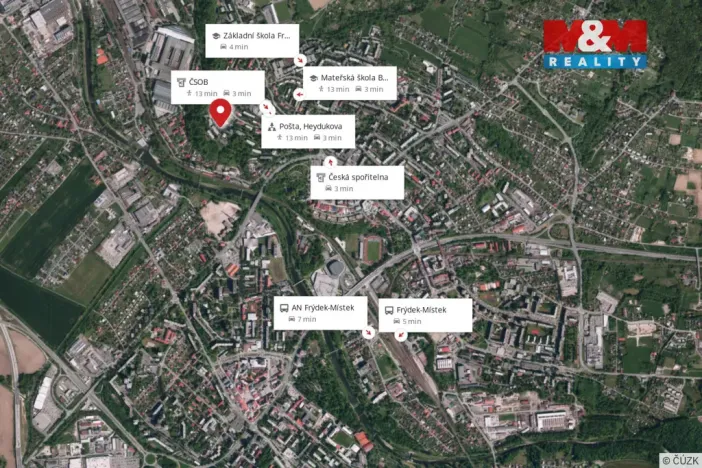 Prodej bytu 4+1, Frýdek-Místek - Frýdek, Habrová, 97 m2