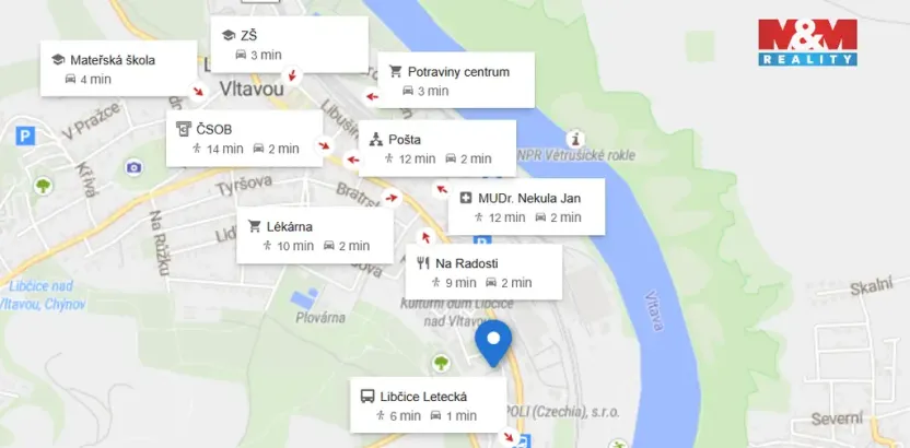 Prodej bytu 3+kk, Libčice nad Vltavou, Letecká, 68 m2