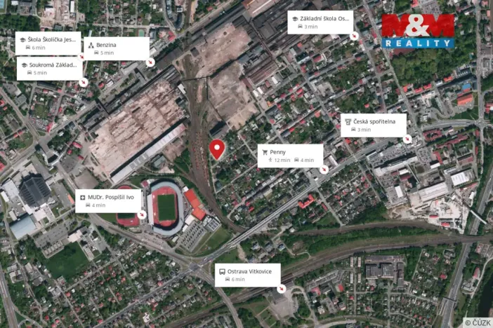 Prodej bytu 3+1, Ostrava, Ryskova, 68 m2