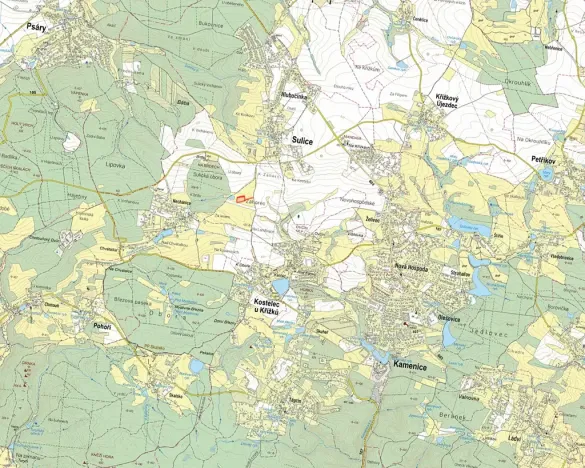 Prodej pole, Sulice, 8524 m2