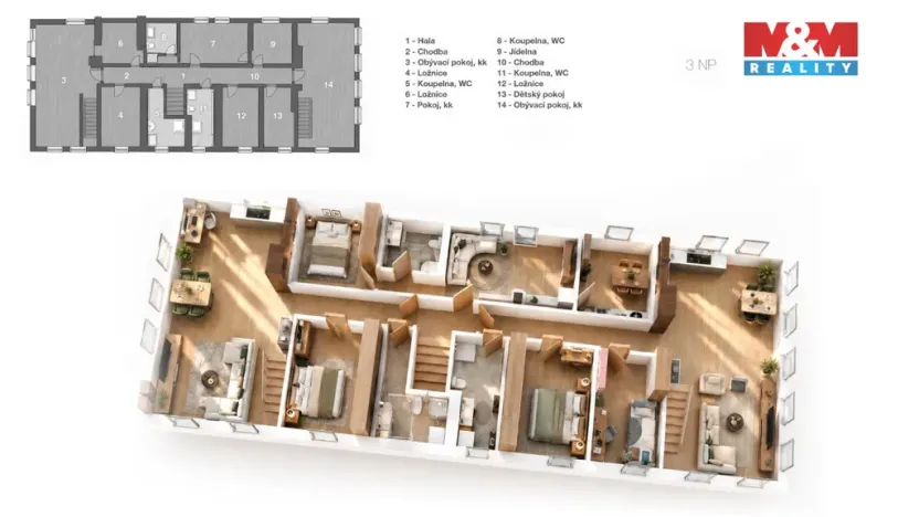 Prodej činžovního domu, Mařenice, 1190 m2