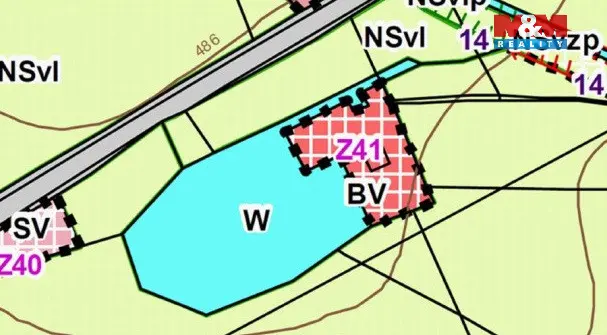Prodej pozemku pro bydlení, Hory, 9437 m2