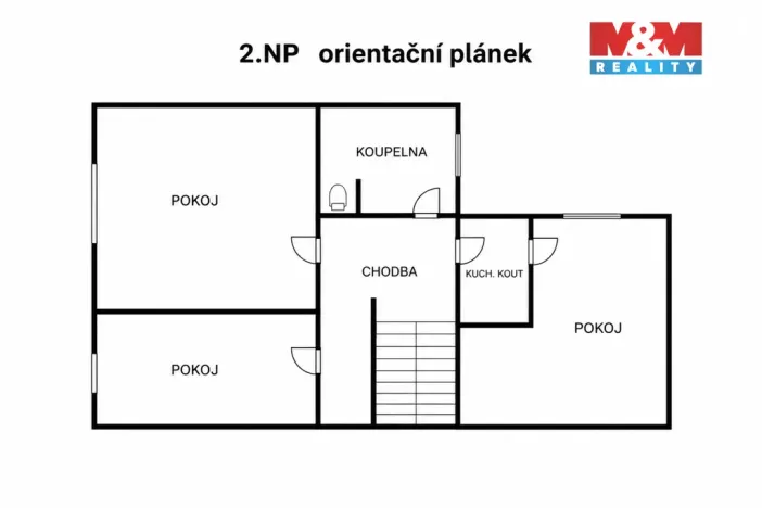 Prodej rodinného domu, Hoštka, Litoměřická, 120 m2