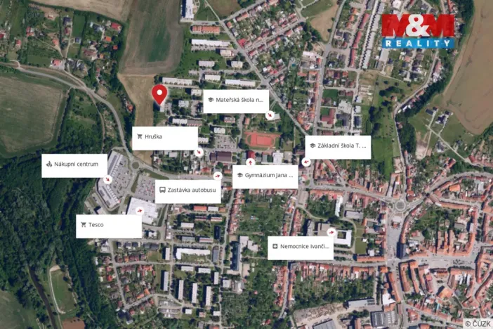 Pronájem bytu 2+1, Ivančice, Luční, 55 m2