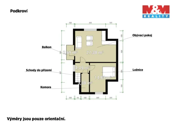 Prodej rodinného domu, Kamenný Újezd, 150 m2