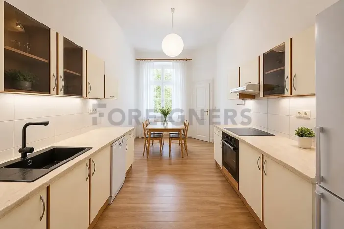 Pronájem bytu 2+1, Praha - Bubeneč, Šmeralova, 80 m2