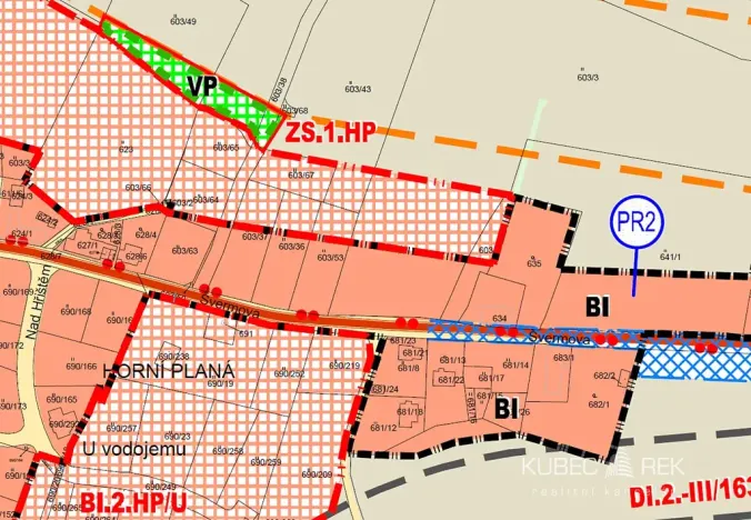 Prodej pozemku pro bydlení, Horní Planá, 1559 m2
