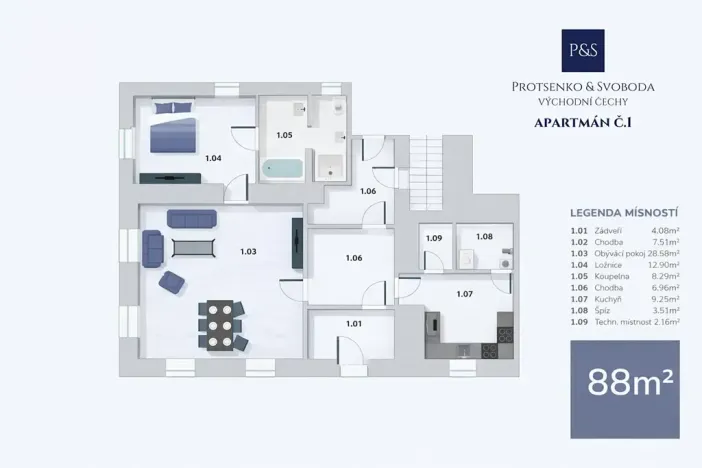 Prodej činžovního domu, Prosečné, 349 m2