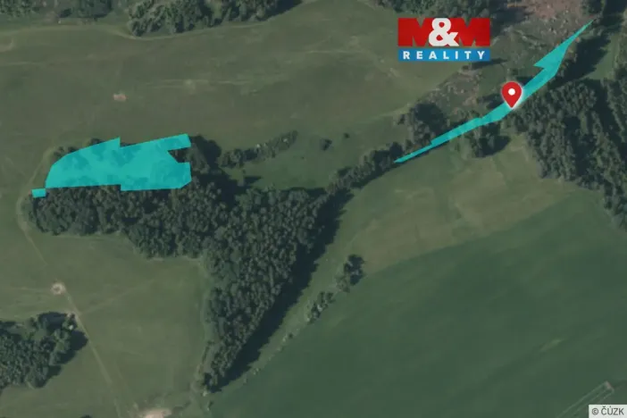 Prodej louky, Bezvěrov - Chudeč, 10538 m2