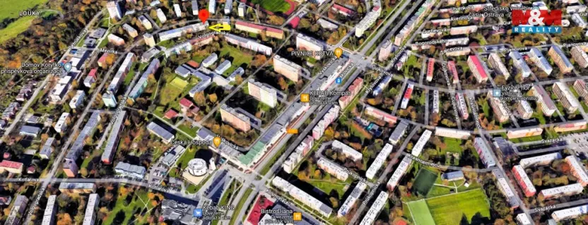 Prodej bytu 2+1, Ostrava, Volgogradská, 59 m2