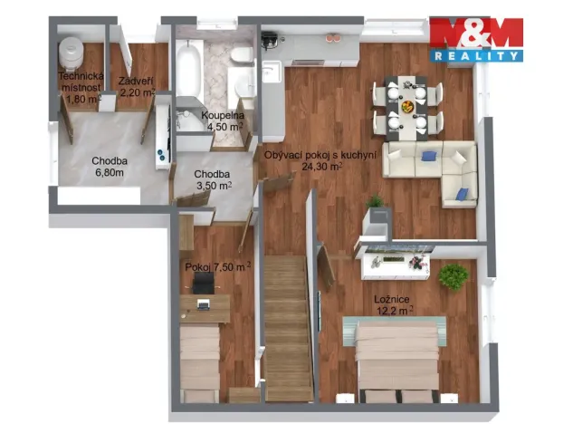 Prodej rodinného domu, Radonice, Příčná, 63 m2