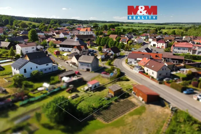 Prodej pozemku pro bydlení, Milavče, 392 m2