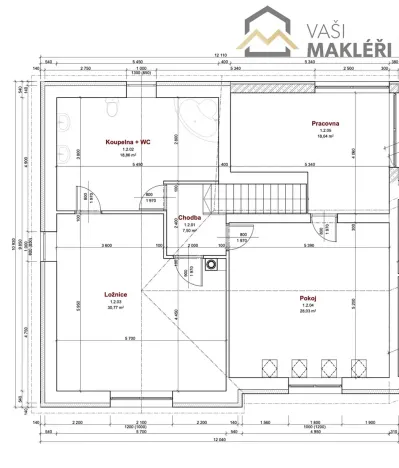 Prodej bytu 4+1, Vlkanov, 250 m2