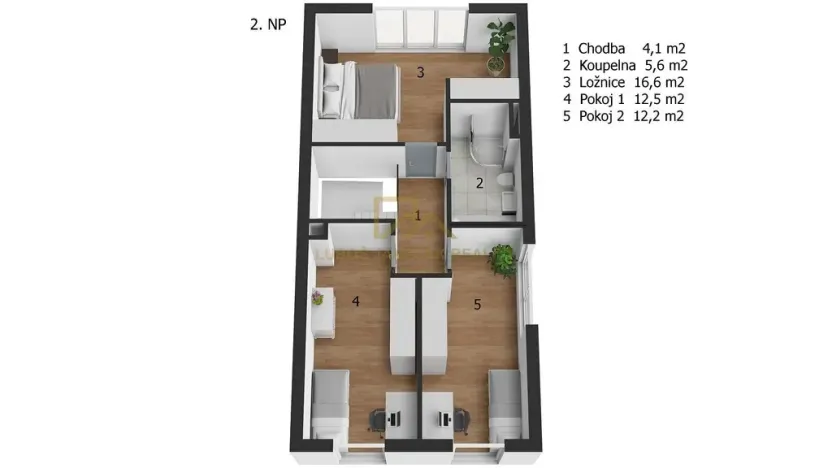 Prodej rodinného domu, Hůry, Adamovská, 112 m2