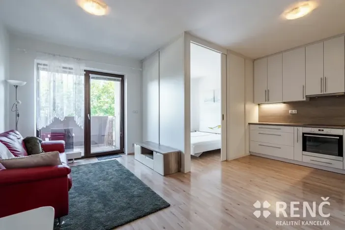 Pronájem bytu 2+kk, Brno, Kigginsova, 40 m2