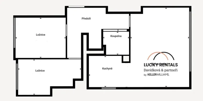 Pronájem bytu 3+kk, Praha - Braník, Vavřenova, 73 m2