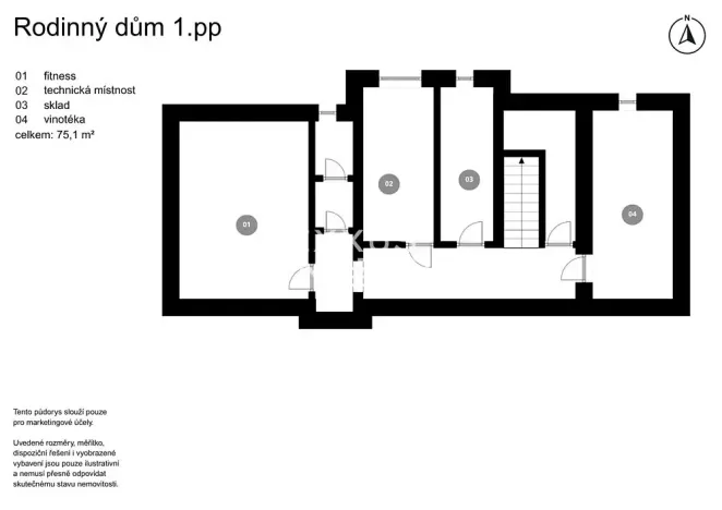 Prodej rodinného domu, Hřebeč, Jižní, 256 m2