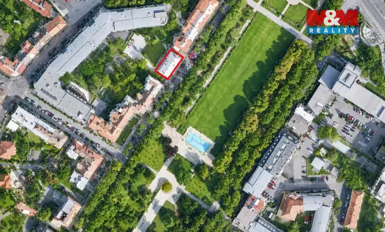 Pronájem bytu 3+kk, Poděbrady - Poděbrady II, nám. T.G.Masaryka, 58 m2