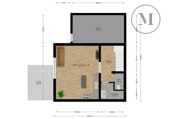 Prodej rodinného domu, Horní Planá, Jenišov, 138 m2