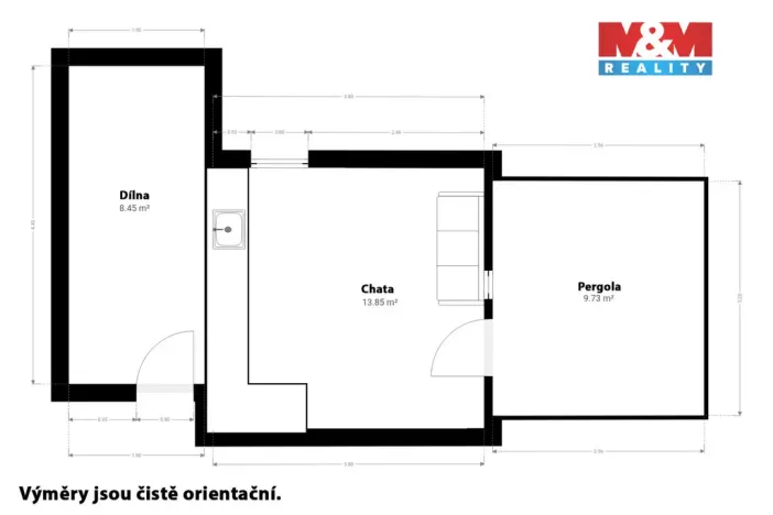 Prodej chaty, Klatovy - Klatovy II, 26 m2