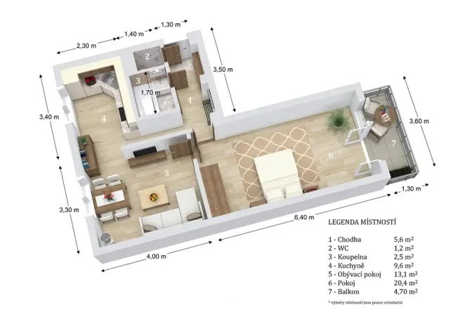 Prodej bytu 2+kk, Velké Opatovice, Pod Strážnicí, 52 m2